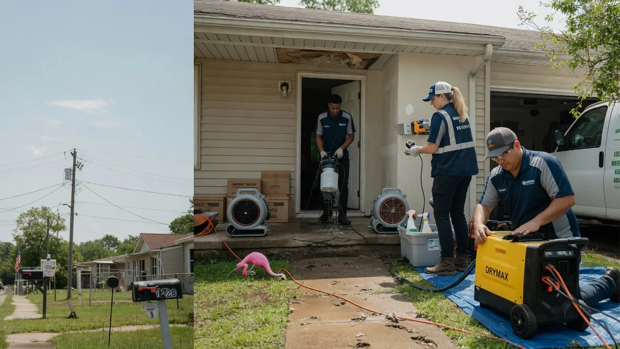 Storm Damage Water Removal in Croton, OH near me